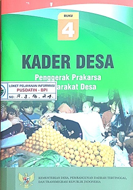Kader desa, Penggerak Prakarsa Masyarakat Desa.