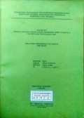 Laporan Rencana Teknis Satuan Pemukiman (RTSP) Tahap III-A dan Rencana Teknis Jalan (RTJ) Lokasi : Pulau Natuna, WPP/SKP/SP : XIX/A,B/1,2,3, dan 4,5 Provinsi Riau, Tahun 1993/1994.