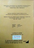 Laporan Redisai Rencana Teknis Satuan Pemukiman (RTSP) dan Rencana Teknis Jalan (RTJ) Lokasi Sei Gelam : WPP/SKP/SP : XVb/E/1, Provinsi Jambi, Tahun 1994/1995.