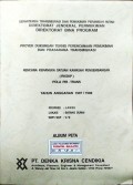 Peta-Peta Rencana Kerangka Kawasan Pengembangan (RKSKP) Lokasi : Batang Sumai, WPP/SKP : V/E, Provinsi Jambi, Tahun 1997/1998.