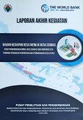 Laporan Akhir Kegiatan Kajian Kesiapan Desa Menuju Desa Cerdas, Tahun 2020.