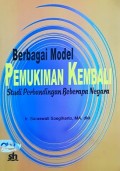 Berbagai Model Pemukiiman Kembali - Studi Perbandingan Beberapa Negara, Tahun 2005.