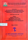 Samar Kilang -/-/4 Kabupaten Bener Meriah, Provinsi Nanggro Aceh Darussalam. Tahun 2008