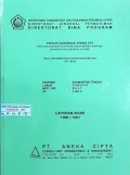 Panopa XId/F/2,3 Kabupaten Kota Waringin Barat, Provinsi Kalimantan Tengah, Tahun 1996/1997.