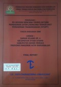 Final Report Re - Design Rencana Teknis Satuan Pemukiman (RTSP) Samar Kilang SP.4 Kecamatan Syiah Utama, Kabupaten Bener Meriah, Provinsi Nanggroe Aceh Darussalam, Tahun 2008.