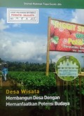 Desa Wisata Membangun Desa Dengan Memanfaatkan Potensi Budaya, Tahun 2018.