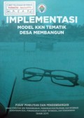 Implementasi Model KKN Tematik Desa Membangun, Tahun 2019.