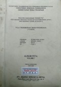 Peta Rencana Teknis Satuan Pemukiman (RTSP) dan Rencana Teknis Jalan (RTJ) Lokasi : Sikara-Kara, WPP/SKP/SP : XI/A,B/6 dan 7 Provinsi Sumatera Utara, Pola TU-BUM Tahun 1997/1998.