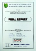 Laporan Rencana Teknis Unit Permukiman Transmigrasi (RTUPT) Lokasi : Air Balui 2, Kecamatan Sanga Desa, Kabupaten Musi Banyuasin, Provinsi Sumatera Selatan, Tahun 2005.