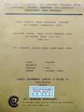 Laporan Paket Informasi Lokasi (PILOK-A) Lokasi : Buleleng, WPP/SKP/SP : -/-/- Kabupaten Poso, Provinsi Sulawesi Tengah, Tahun 1994/1995.