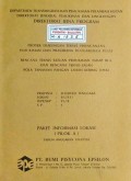 Laporan Paket Informasi Lokasi (Pilok - A) Lokasi : Bubu, WPP/SKP/SP : VI/B/1, Provinsi Sulawesi Tenggara, Tahun 1994/1995.