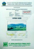 Laporan Rencana Teknis Satuan Permukiman [RTSP] Lokasi : Kabukarudi SP.3, Kecamatan Lamboya, Kabupaten Sumba Barat, Provinsi Nusa Tenggara Timur, Tahun 2012.