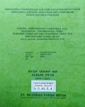 Peta-Peta Rencana Teknis Satuan Pemukiman Tahap III-A dan Rencana Teknis Jalan, Lokasi : Nanga Pinoh, WPP/SKP/SP : XIXa/G/1, Kabupaten Sintang, Provinsi Kalimantan Barat, Tahun 1993/1994.