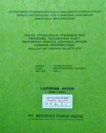 Laporan Rencana Kerangka Satuan Kawasan Pengembangan [ RKSKP ] Lokasi : Nanga Engkawang/Kota Baru, WPP/SKP : XIXa/C, Kabupaten Sintang, Provinsi kalimantan Barat, Tahun 1993/1994.