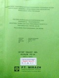 Peta-Peta Rencana Teknis Satuan Pemukiman Tahap III-A dan Rencana Teknis Jalan, Lokasi : Nanga Tayap, WPP/SKP/SP : XIIb/E/4, Kabupaten Ketapang, Provinsi Kalimantan Barat, Tahun 1993/1994.