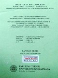 Laporan Rencana Teknis Satuan Pemukiman dan Rencana Teknis Jalan, Lokasi : Muara Dadahup WPP/SKP/SP : XIIIf/D/1,2,3,4,5,6 Provinsi Kalimantan Tengah, Tahun 1996/1997, Pengembangan Lahan Gambut 1 Juta Hektar.