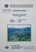Laporan Akhir Penyusunan Database Lahan Permukiman Transmigrasi Rantau Pandan X, Kabupaten Bungo, Provinsi Jambi Tahun 2012.