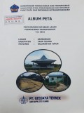 Album Peta Penyusunan Database Lahan Permukiman Transmigrasi Sambungan, Kabupaten Tana Tidung, Provinsi Kalimantan Timur Tahun 2011.