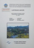 Laporan Akhir Penyusunan Database Lahan Permukiman Transmigrasi Lakahang, Kabupaten Mamasa, Provinsi Sulawesi Barat Tahun 2011.