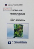 Laporan Akhir Penyusunan Database Lahan Permukiman Transmigrasi Sangea Waleh SP.1, Kabupaten Halmahera Tengah, Provinsi Maluku Utara Tahun 2011.