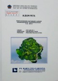 Album Peta Penyusunan Database Lahan Permukiman Transmigrasi Patlean SP.2, Kabupaten Halmahera Timur, Provinsi Maluku Utara Tahun 2011.