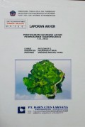 Laporan Akhir Penyusunan Database Lahan Permukiman Transmigrasi Patlean SP.2, Kabupaten Halmahera Timur, Provinsi Maluku Utara Tahun 2011.
