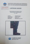 Laporan Akhir Penyusunan Database Lahan Permukiman Transmigrasi Tanabang SP.2 Kecamatan Muara Kuang, Kabupaten Ogan Ilir, Provinsi Sumatera Selatan Tahun 2014.