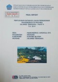 Final Report Penyusunan Database Lahan Permukiman Transmigrasi Amohola SP.2 Kecamatan Moramo, Kabupaten Konawe Selatan, Provinsi Sulawesi Tenggara Tahun 2014.