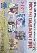 Data Kesejahteraan Transmigran Provinsi Kalimantan Timur Tahun 2007.