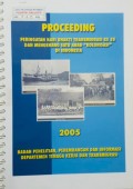 Prosiding Peringatan Hari Bhakti Transmigrasi Ke 55 Dan Mengenang Satu Abad 