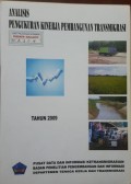 Analisis Pengukuran Kinerja Pembangunan Transmigrasi Tahun 2009.