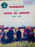 Bunga Rampai Transmigrasi Dari Sabang - Dili - Merauke ( Buku V/VI ) 1993 - 1994.