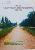 ANALISIS PENGARAHAN DAN PERPINDAHAN TRANSMIGRASI 2005 - 2009 ( 2010 )