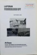 Permasalahan UPT ( September 2002 ).