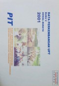 Data Perkembangan UPT 2001 ( Buku IV Sosial Budaya )