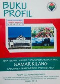 Profil Kota Terpadu Mandiri / Kawasan Perkotaan Baru Samar Kilang, Kabupaten Bener Meriah, Provinsi Aceh Tahaun 2018.