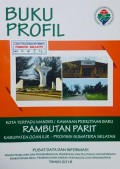 Profil Kota Terpadu Mandiri / Kawasan Perkotaan Baru Rambutan Parit, Kabupaten Ogan Ilir, Provinsi Sumatera Selatan Tahun 2018.